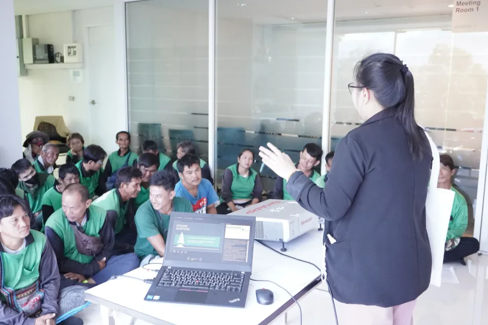จัดอบรมเชิงปฏิบัติการ “ESG and ESMS Training” เสริมสร้างศักยภาพบุคลากรด้านความยั่งยืน