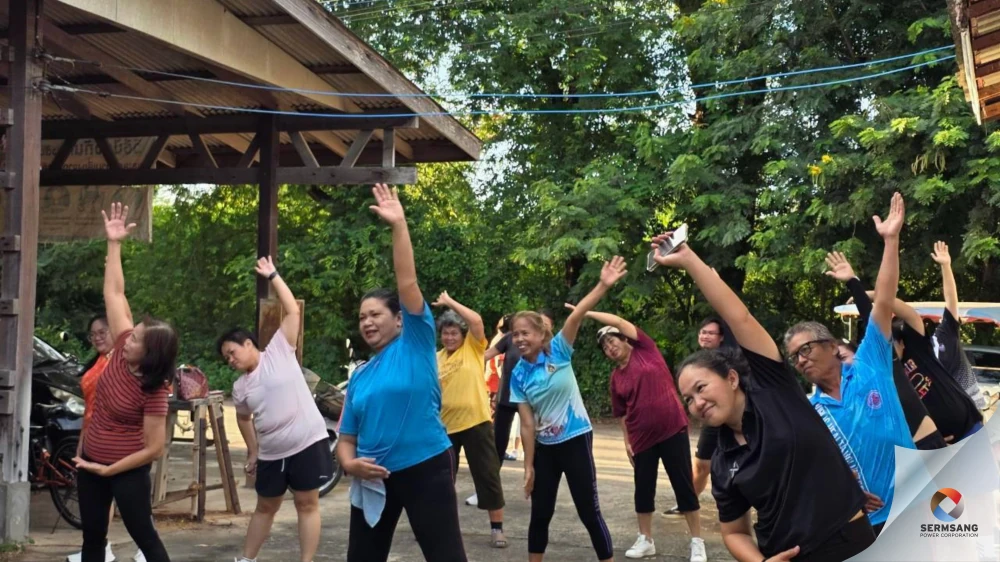 UPT Donates Audio Equipment to Ban Thanon Khot Community Promoting Health and Quality of Life for the Elderly, Driving a Sustainable Healthy Society