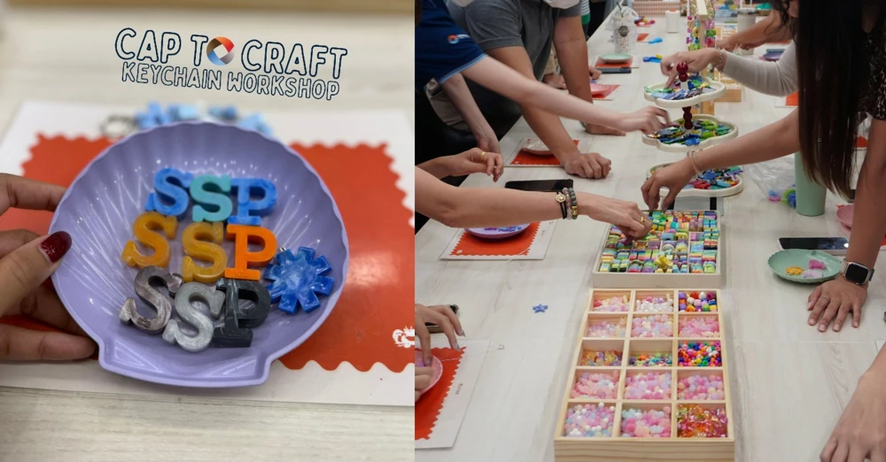 Cap to Craft Project Keychain Workshop in Celebration of Global Recycling Day 2026