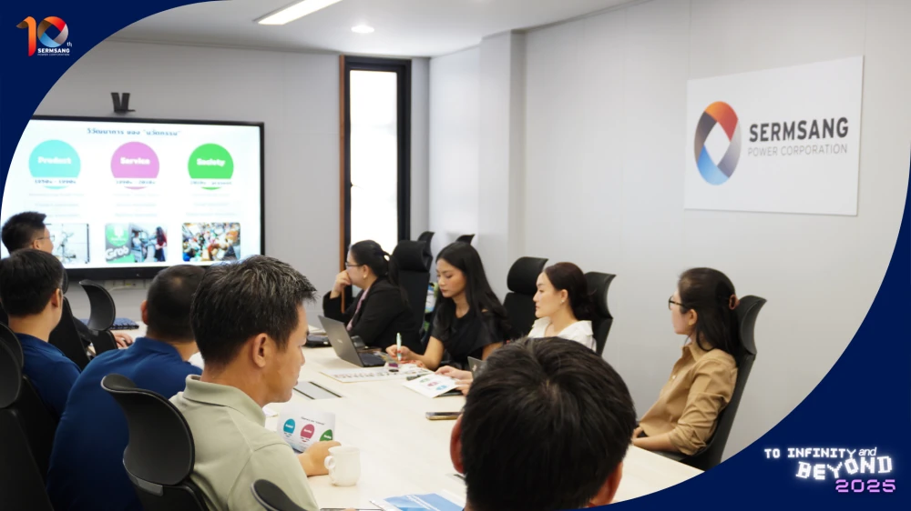 Sermsang Power Drives the Future of Energy: Launching "To Infinity and Beyond" Innovation Project