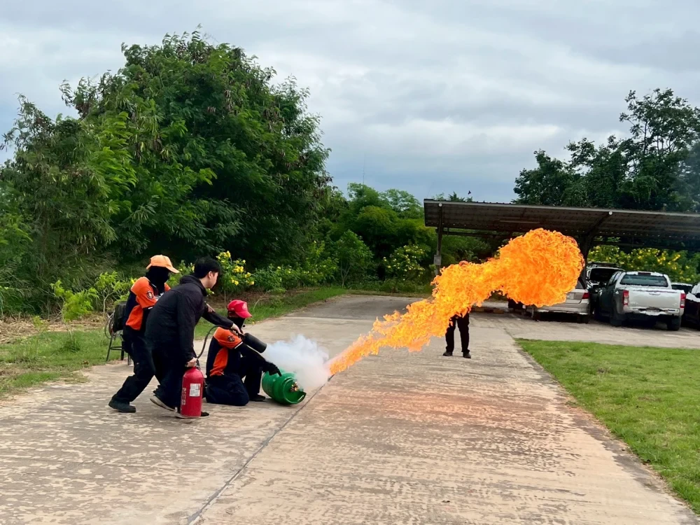 โครงการด้านความปลอดภัยและอาชีวอนามัย: โครงการอบรมระงับอัคคีภัยและการบริหารจัดการเหตุฉุกเฉิน