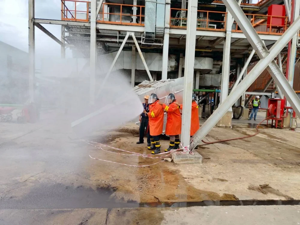 โครงการด้านความปลอดภัยและอาชีวอนามัย: โครงการอบรมระงับอัคคีภัยและการบริหารจัดการเหตุฉุกเฉิน