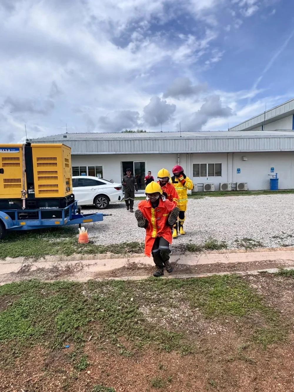 โครงการด้านความปลอดภัยและอาชีวอนามัย: โครงการอบรมระงับอัคคีภัยและการบริหารจัดการเหตุฉุกเฉิน