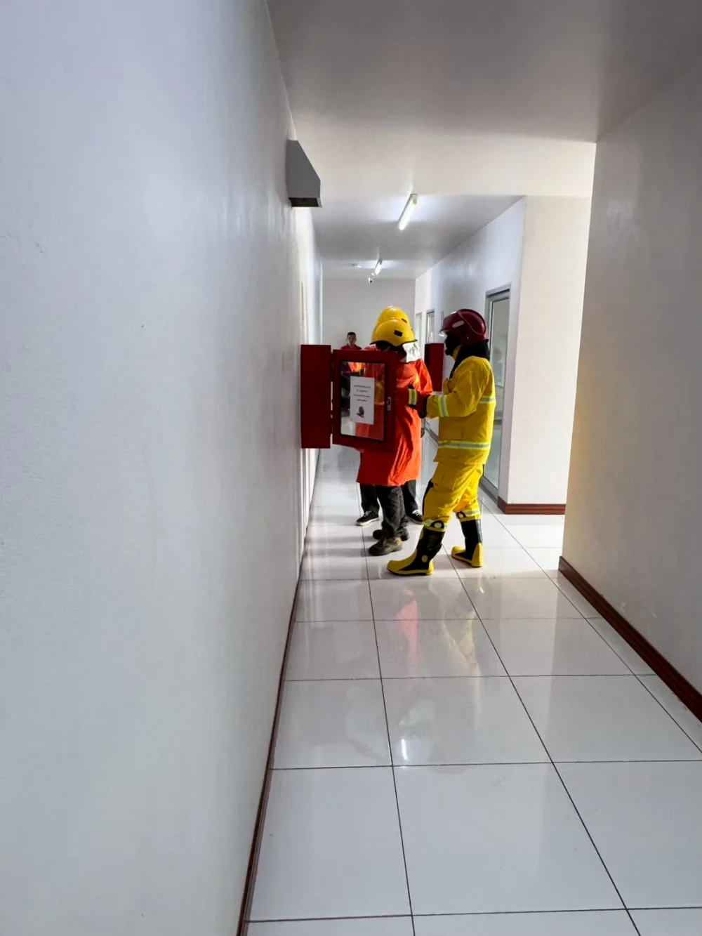 โครงการด้านความปลอดภัยและอาชีวอนามัย: โครงการอบรมระงับอัคคีภัยและการบริหารจัดการเหตุฉุกเฉิน