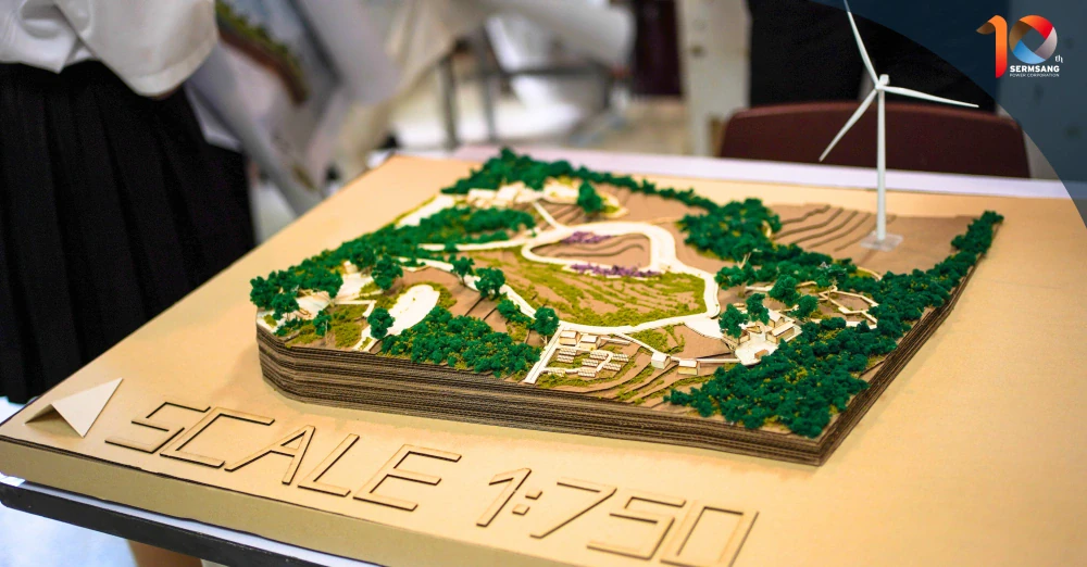 SSP Elevates “Romklao Wind Farm” into a Sustainable Learning Center in Collaboration with MSU